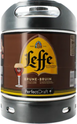 Leffe Bruin Perfect Draft fust van 6 liter